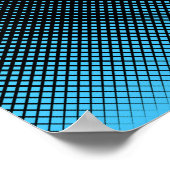 Halftone Vector Diamond Pattern Thunder_Cove Poster (Hoek)
