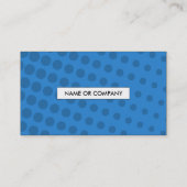 halftone visitekaartje (Achterkant)