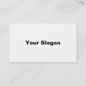 Halftone visitekaartje - Zwart-wit (Achterkant)