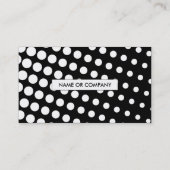 halftone zeilen visitekaartje (Achterkant)