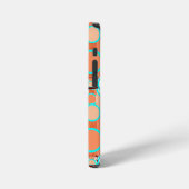 Halftoon Geometrisch Patroon iPhone Hoesje (Linkerkant)