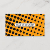 halftoon-sinaasappel visitekaartje (Achterkant)