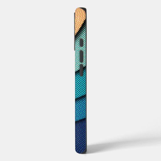 Halftoonsnijeffect Case-Mate iPhone Case (Achterkant / Links)