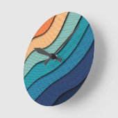 Halftoonsnijeffect Ronde Klok (Hoek)