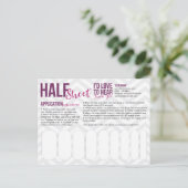 Halfvellen Briefkaarten (Staand voorkant)