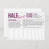 Halfvellen Briefkaarten (Voorkant / Achterkant)