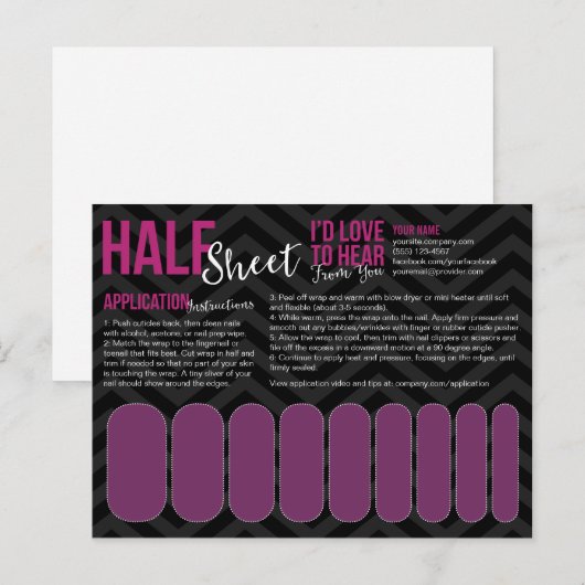 Halfvellen Briefkaarten (Voorkant / Achterkant)