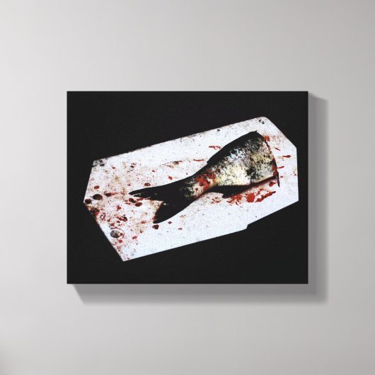 Halfvis Canvas Afdruk (Voorkant)