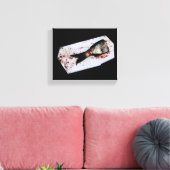 Halfvis Canvas Afdruk (Insitu (Woonkamer))