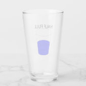 halfvol glas (Achterkant)