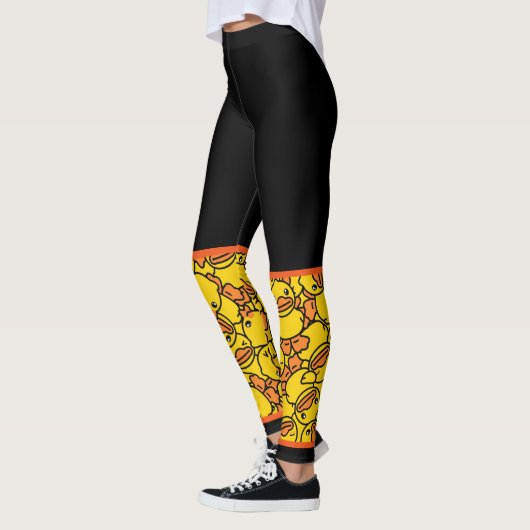 Halfvol van rubber Eenden Leggings (Links)