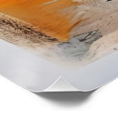Halfvolle Glas - Abstracte Metafoor Perfect Poster (Hoek)