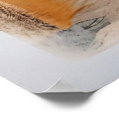 Halfvolle Glas - Abstracte Metafoor Poster (Hoek)