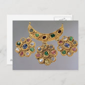 Halfvormig ketting met slangen briefkaart (Voorkant / Achterkant)