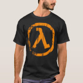 Halfwaardetijd lambda (noodlijdend) t-shirt (Voorkant)