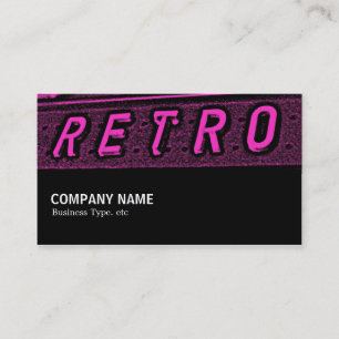 Halfway 090 - Retro is Magenta Visitekaartje
