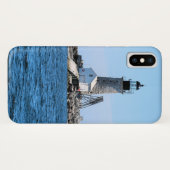 Halfway Rock Lighthouse, Maine iPhone Case (Achterkant (horizontaal))