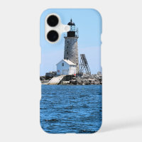 Halfway Rock Lighthouse, Maine iPhone Hoesje