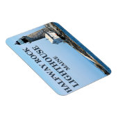 Halfway Rock Lighthouse, Maine Photo Magnet Magneet (Rechterzijde)