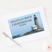 Halfway Rock Lighthouse, Maine Stickers (Envelop)