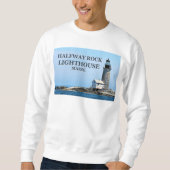 Halfway Rock Lighthouse, Maine Sweatshirt (Voorkant)