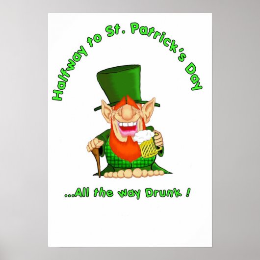 Halfway to St pattys Poster (Voorkant)