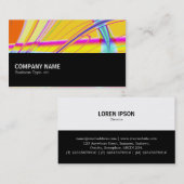 Halfweg 0108 - Fractal Abstract 061012e Visitekaartje (Voorkant / Achterkant)