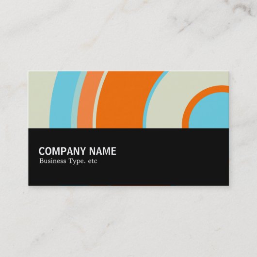 Halfweg 0114 - Colorful Circle 03 Visitekaartje (Voorkant)