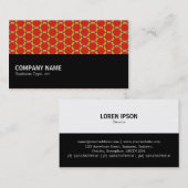 Halfweg 0123 - Geometrisch patroon 01 Visitekaartje (Voorkant / Achterkant)