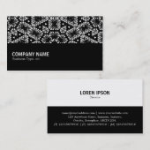 Halfweg 024 - Terrazzo Pattern 015 Visitekaartje (Voorkant / Achterkant)