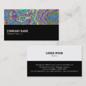 Halfweg 035 - Kleurrijk mineraal Visitekaartje (Voorkant / Achterkant)