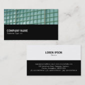 Halfweg 036 - Glasbakstenen Visitekaartje (Voorkant / Achterkant)