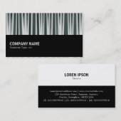 Halfweg 047 - Zilver gordijn Visitekaartje (Voorkant / Achterkant)