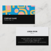 Halfweg - Abstract 170914 Visitekaartje (Voorkant / Achterkant)