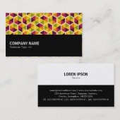 Halfweg - Hexagon Pattern 01 Visitekaartje (Voorkant / Achterkant)