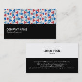 Halfweg - Hexagon Pattern 05 Visitekaartje (Voorkant / Achterkant)