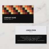 Halfweg - Kleurenvierkantjes 04 Visitekaartje (Voorkant / Achterkant)