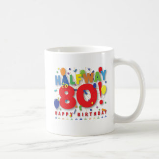 Halfweg naar 80! koffiemok