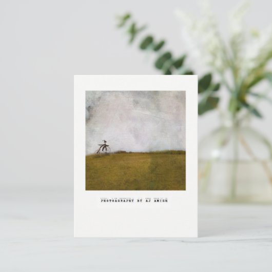 Halfweg naar de hemel - briefkaart (Staand voorkant)