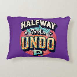 Halfweg naar een Hundo - 50e verjaardag Accent Kussen