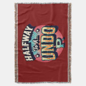 Halfweg naar een Hundo - 50e verjaardag Deken (Voorkant Verticaal)