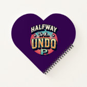 Halfweg naar een Hundo - 50e verjaardag Notitieboek (Achterkant)