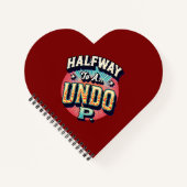 Halfweg naar een Hundo - 50e verjaardag Notitieboek (Voorkant)