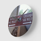 Halfweg Point, Detroit Chicago. Ronde Klok (Hoek)