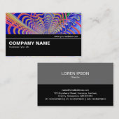 Halfweg V2 011 - Fractal Abstract 061012d Visitekaartje (Voorkant / Achterkant)