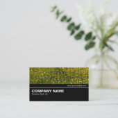 Halfweg V2 028 - Bed of Yellow Daisies Visitekaartje (Staand voorkant)