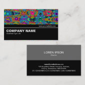 Halfweg V2 09 - Fractal Abstract 191111a Visitekaartje (Voorkant / Achterkant)