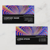 Halfweg V3 011 - Fractal Abstract 061012d Visitekaartje (Voorkant / Achterkant)