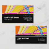 Halfweg V3 012 - Fractal Abstract 061012e Visitekaartje (Voorkant / Achterkant)