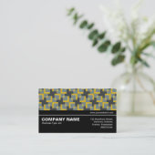 Halfweg V3 018 - Geometrisch patroon 04 Visitekaartje (Staand voorkant)